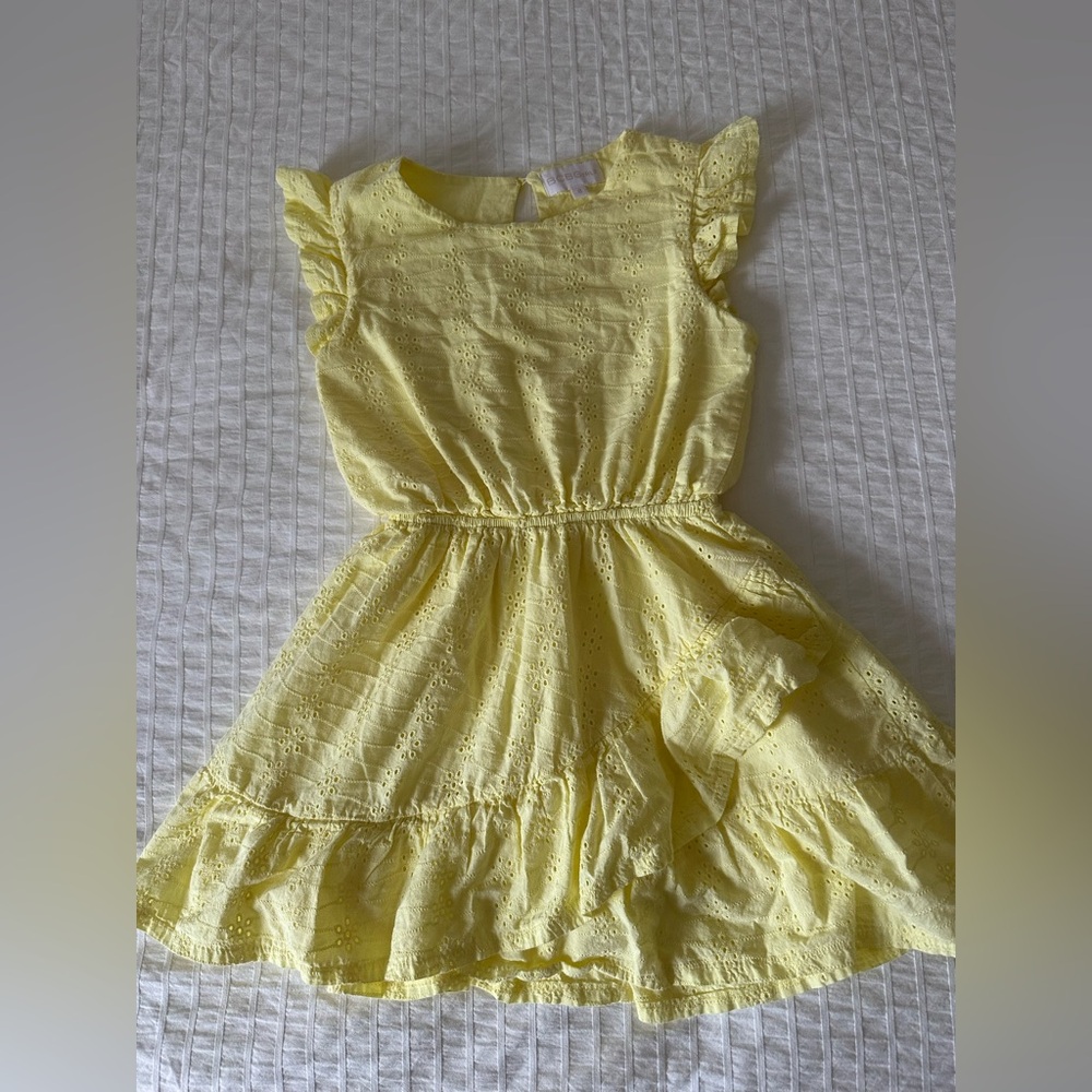 BCBG yellow dress